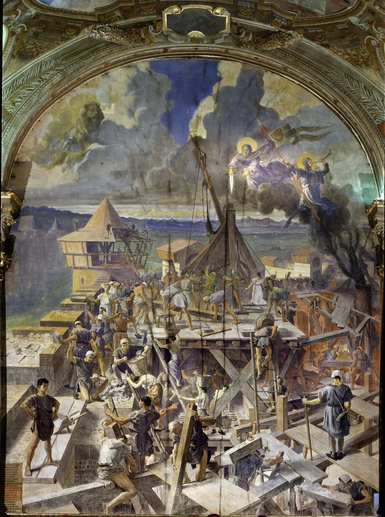 Tolosa fortifica i suoi bastioni per resistere a Simon de Montfort